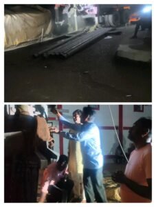 पार्षद मेवा पटेल ने वार्ड क्रमांक 9 में बोर खनन का कार्य कराया।