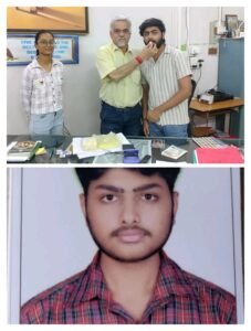 मानस ने राजहरा सहित बालोद जिले को किया गौरवान्वित, 12 वीं में पाया नगर में प्रथम स्थान।
