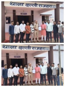 प्रधानमंत्री नरेंद्र मोदी के विरुद्ध सोशल मीडिया पर आपत्तिजनक टिप्पणी करने वाले व्यक्ति के ऊपर FIR करने एवम कड़ी कार्यवाही की मांग को लेकर भाजयुमो ने टीआई को सौपा ज्ञापन।