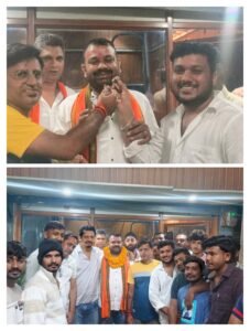जिला महामंत्री सौरभ लूनिया के सफल एक वर्ष पूर्ण होने पर भाजपा कार्यकर्ताओं ने किया भव्य सम्मान।