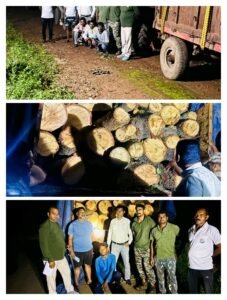 बीती रात दल्लीराजहरा वन परिक्षेत्र की टीम ने अलग-अलग स्थानों पर बड़ी कार्रवाई करते हुए अवैध लकड़ी परिवहन करते चार वाहनों को किया जब्त।