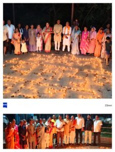 प्रधानमंत्री नरेंद्र मोदी जी के जन्मोत्सव पर वार्ड क्रमांक 03 में जलाया गया ‘आशीर्वाद का दीप’।