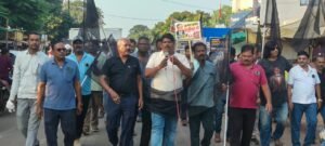 ज्ञानेश कुमार, नरेंद्र मोदी एवं अमित शाह के इस्तीफे की मांग को लेकर ब्लॉक कांग्रेस कमेटी दल्ली राजहरा ने मनाया ‘काला दिन’।
